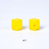 20pcs 14mm Silicone Hexagon Beads