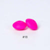 Perles en silicone en forme de soucoupe de 12 mm