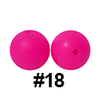 20pcs 12mm Round Silicone Beads