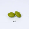 Perles en silicone en forme de soucoupe de 12 mm
