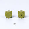 20pcs 14mm Silicone Hexagon Beads