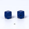 20pcs 14mm Silicone Hexagon Beads