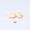 Perles en silicone en forme de soucoupe de 12 mm