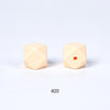 20pcs 14mm Silicone Hexagon Beads