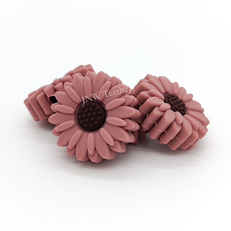 Perles miniatures marguerite de 20 mm