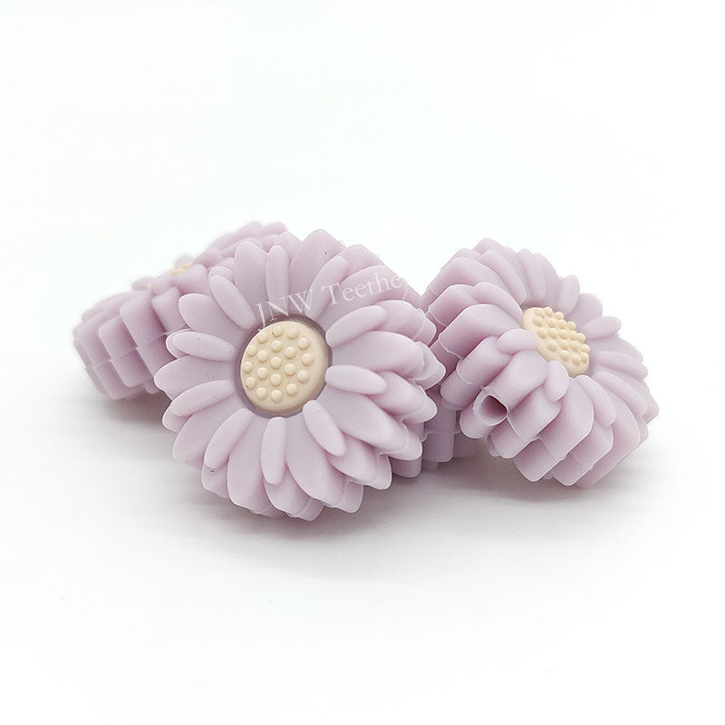 Perles miniatures marguerite de 20 mm