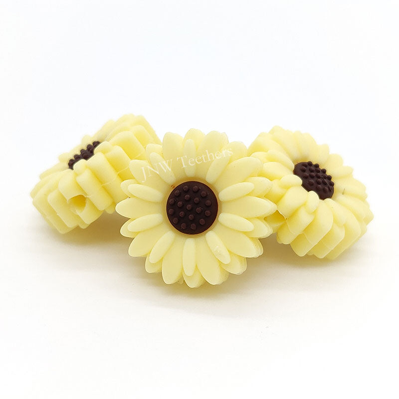 Perles miniatures marguerite de 20 mm