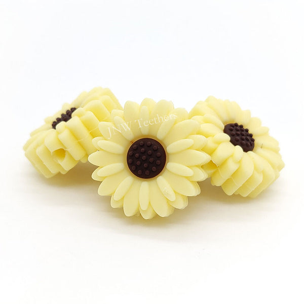 Perles miniatures marguerite de 20 mm