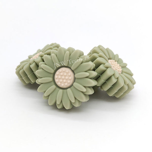 Perles miniatures marguerite de 20 mm