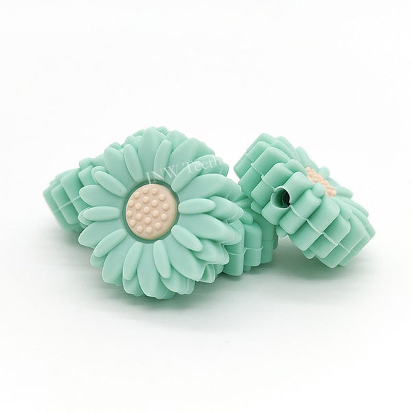 Perles miniatures marguerite de 20 mm