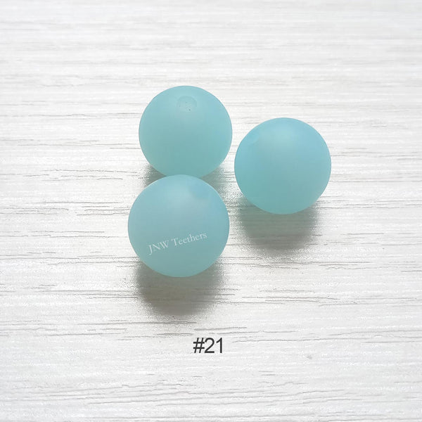 Round Silicone Beads #21
