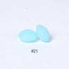 Perles en silicone en forme de soucoupe de 12 mm