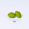 Perles en silicone en forme de soucoupe de 12 mm
