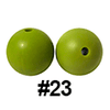 20pcs 12mm Round Silicone Beads