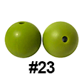 20pcs 12mm Round Silicone Beads