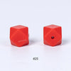 20pcs 14mm Silicone Hexagon Beads