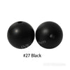 JNWTeethers 12mm silicone round beads black