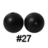 20pcs 12mm Round Silicone Beads
