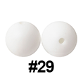 20pcs 12mm Round Silicone Beads