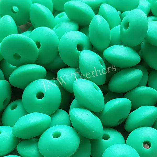 Pack 100 Saucers Silicone Beads