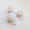 14mm &17mm  Clear Silicone Hexagon Beads