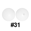 20pcs 12mm Round Silicone Beads