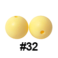 20pcs 12mm Round Silicone Beads