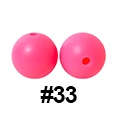 20pcs 12mm Round Silicone Beads