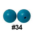 20pcs 12mm Round Silicone Beads