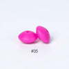 Perles en silicone en forme de soucoupe de 12 mm