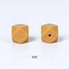 20pcs 14mm Silicone Hexagon Beads