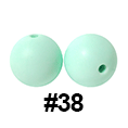 20pcs 12mm Round Silicone Beads