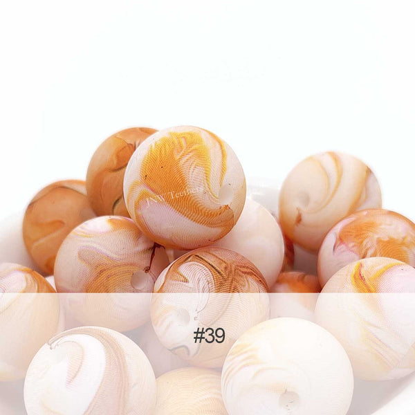 Silicone Print Beads #39