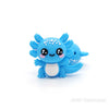 3D Unicorn silicone focal beads sky blue