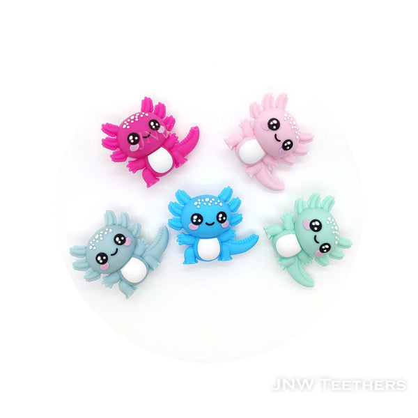 3D Unicorn silicone focal beads