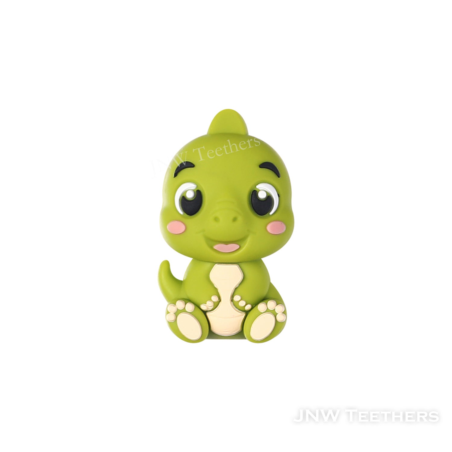 3D baby dinosaur silicone focal beads
