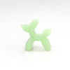 3D Balloon dog silicone focal beads lemon