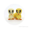 3D bird silicone focal beads