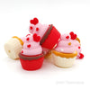 3D Cupcake silicone focal beads