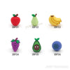 Fruit 3D Silicone Focal Beads for Pens Bracelet Fruit Character Beads 