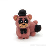 3D bear silicone focal beads Brown
