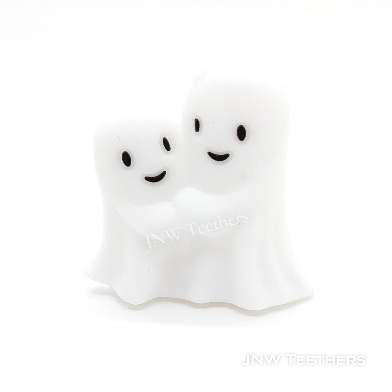 3D Halloween ghost silicone focal beads