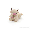 3D cattle silicone focal beads beige