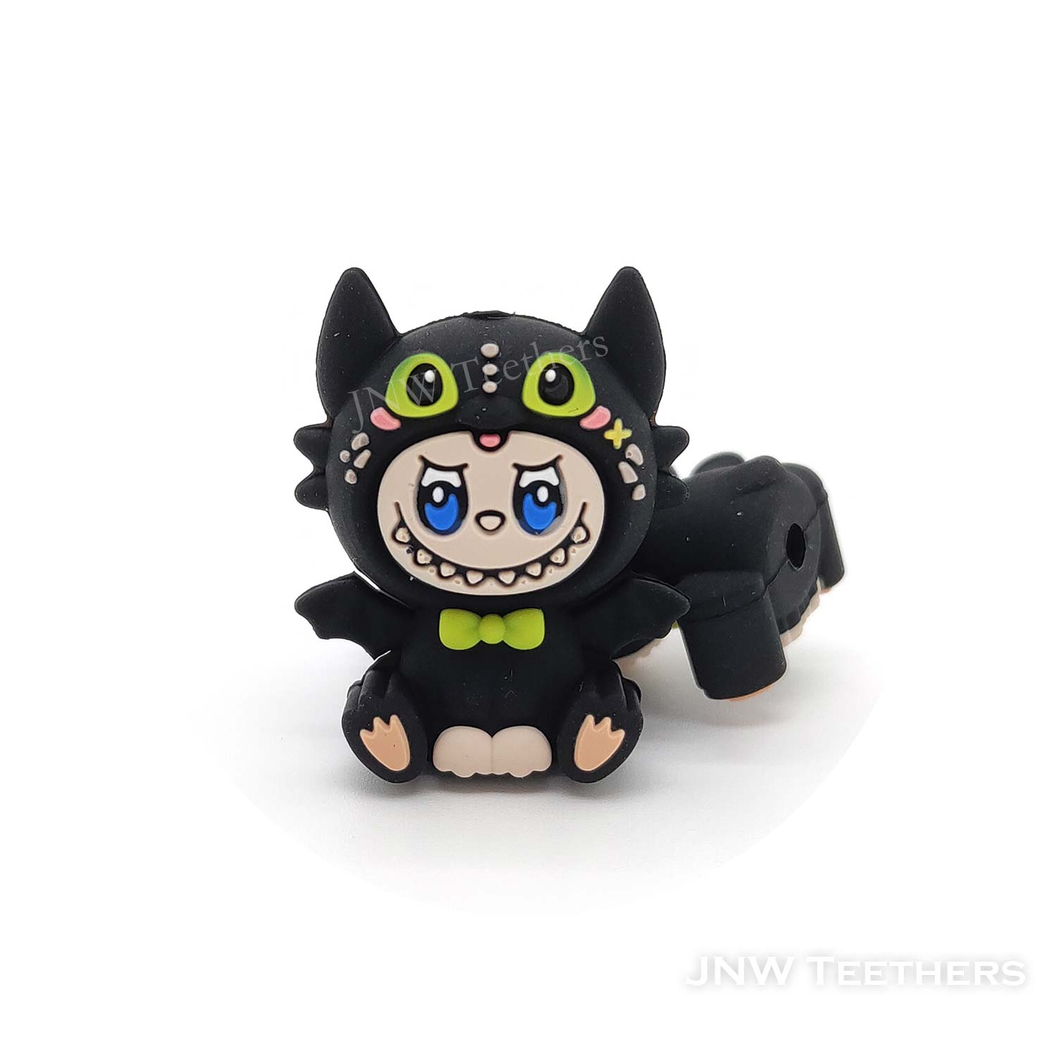 3D Labub in dragon suit silicone focal beads