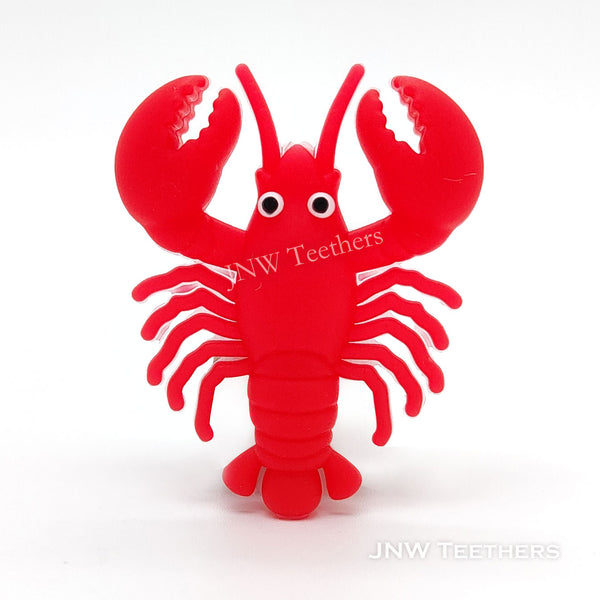 3D lobster silicone focal beads