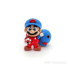 PVC 3D Mario Workers Beads Blue