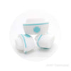 3D Nurse Cap silicone focal beads blue