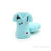3D Nurse uniform silicone focal beads blue