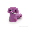 3D Nurse uniform silicone focal beads purple