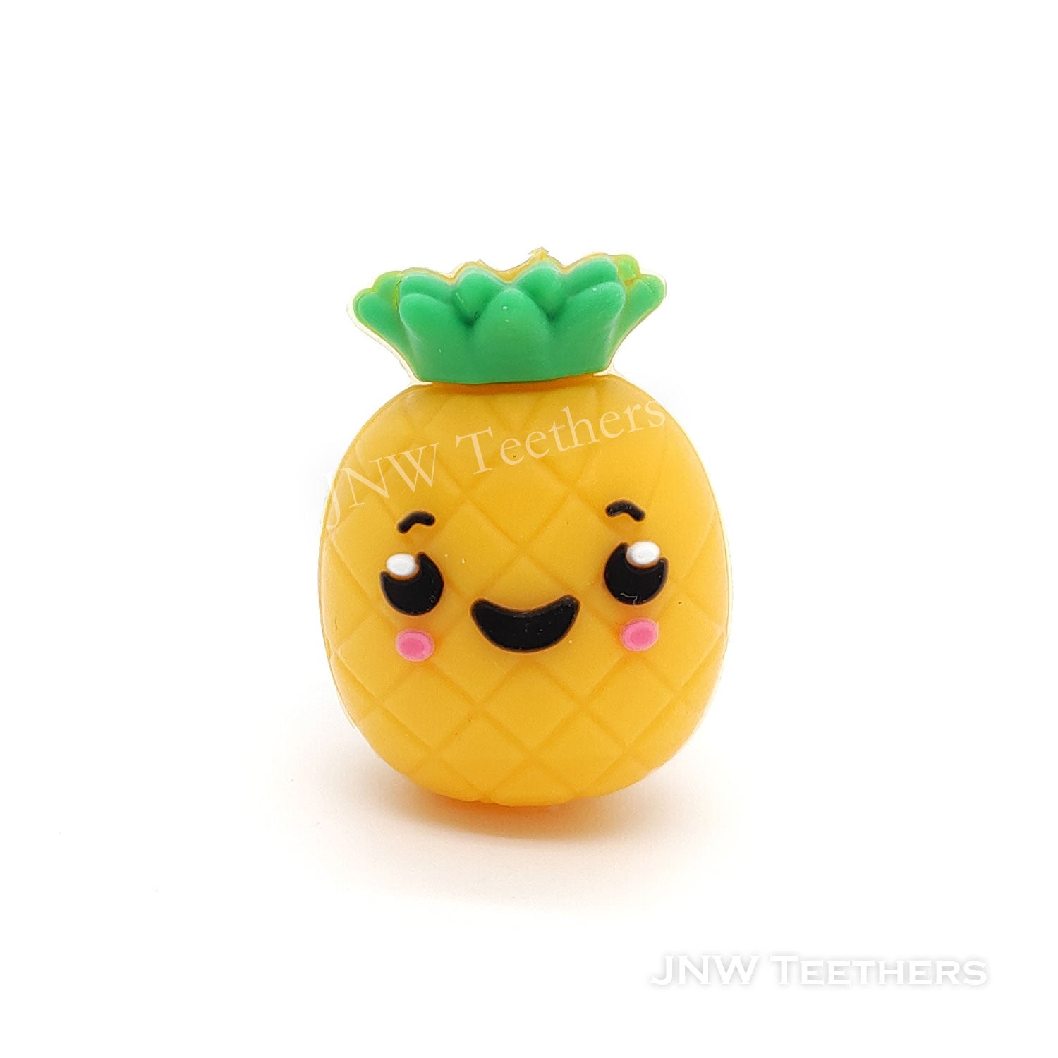 3D Pineapple silicone focal beads